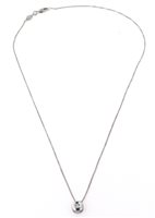 Collana Forever Gioielli Donna in Oro bianco Diamante FGCO00330 - FGCO00330